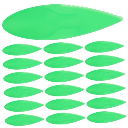 Healifty 50pezzi Cucchiaio per Cucina in Plastica Utensile per Pelare e Dividere Kiwi Strumento per Tagliare Frutta e Sbucciare Frutta Cucchiaio Multiuso