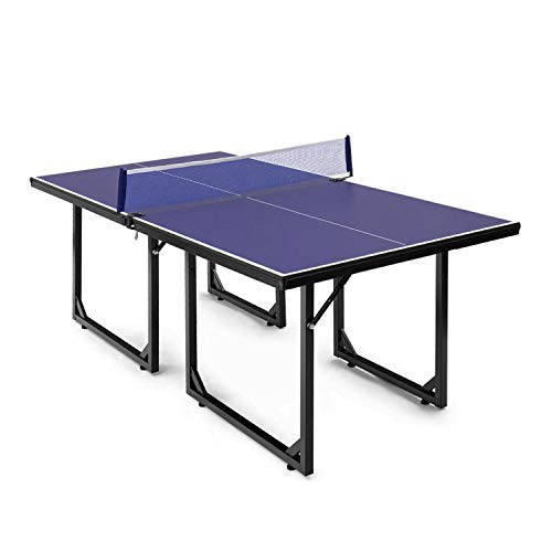 Tavolo da Ping Pong, Tavolo da Ping Pong Pieghevole Multiuso, di Medie Dimensioni, Rimovibile, Compatto, con Rete da Ping Pong, Attrezzatura Sportiva per Interni ed Esterni, Giocattoli per f