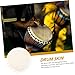 HYTROVE 2pcs African Drum Leather Covers Replacement Skin for Djembe and Other Percussion Instruments and Versatile Drumhead Accessories for Enhanced Sound and Performance