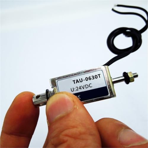 Solénoïde push-pull TAU0630T 12V 24V actionneur linéaire mécanique course 10mm