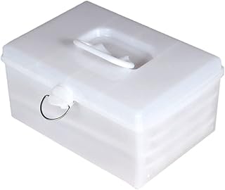 Cabilock 1pc Mahjong Box Mahjong Storage Tank Game Plastic Storage Mahjong Container Plastic Mahjong Case Mahjong Organizer Plastic Hamper Mahjong Storage Holders White Indoor Fuse Child