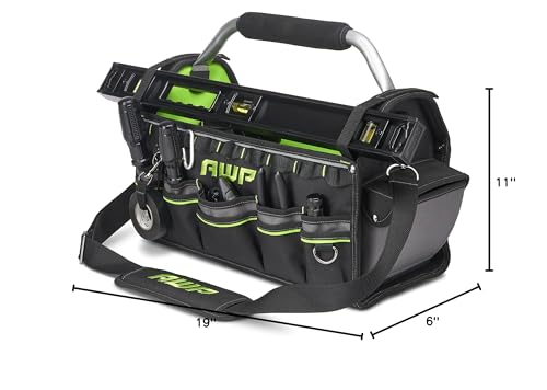 image for AWP 18 inch Tool Tote Bag, Durable Water-Resistant Polyester Tool Bag 