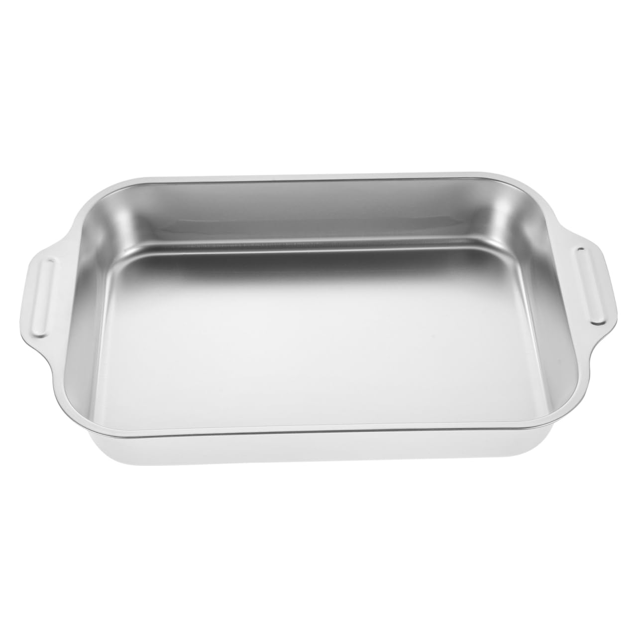 Sartén rectangular de acero inoxidable fácil de limpiar para inducción