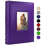 1.Tamaño y capacidad: El tamaño de este álbum de fotos es de 33x23x5 cm. Puede contener 3 piezas de fotos de 10x15 por página y 300 fotos en total