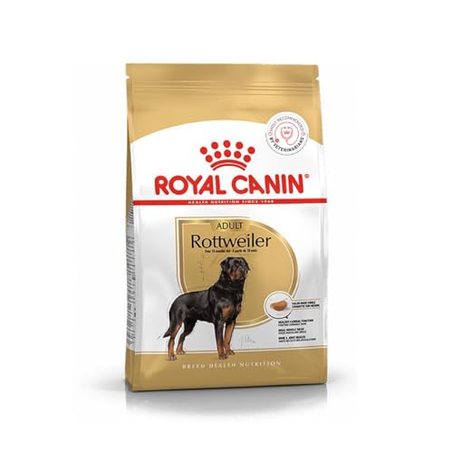 Image of Royal Canin Rottweiler Adult Dog Food, 12 Kg, Dry Food, Supports Healthy Cardiac Function, Bone & Joint Health, Promotes Ideal Muscle Mass