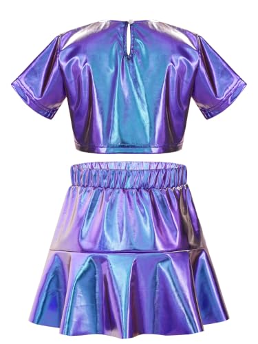 Camiseta de cumpleaños y traje latino Jugaoge: el conjunto de dos piezas para regalar a niñas 4