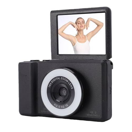 Appareil photo numérique 2K idéal pour enregistrement de voyage et vlog