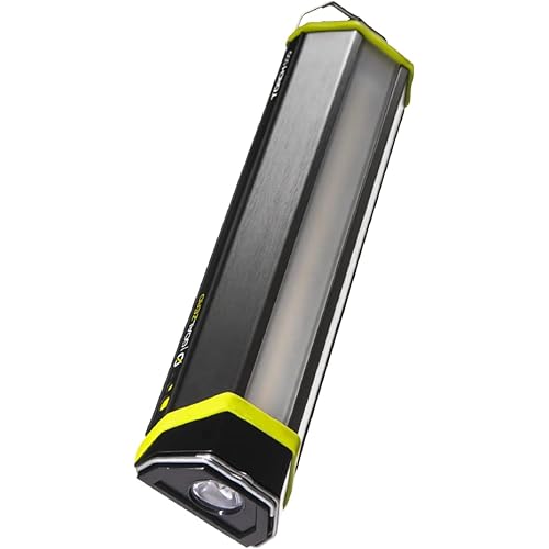 Goal Zero 500 Lumen Torch Light, Multi-Use Weatherproof LED Flashlight and Solar Lantern – Portable Rechargeable Spotlight and Floodlight with Built-In Solar Panel