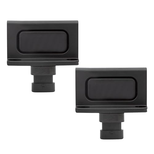 Juego de almohadillas para interruptor de liberación exterior para Chevy Corvette C6 2005-2013 2004-2009 Cadillac XLR reemplazar 22751230 2 piezas