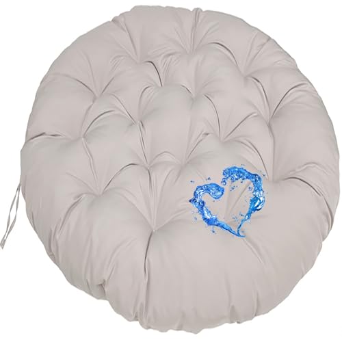 Papasan �`�F�A�N�b�V�������E���h�A�h�� ���� �\�t�g �K�[�f���X�C���O�N�b�V���� �����p�V�[�g�`�F�A�p�b�h ����~�߃^�C�t�� ���O�N���[�h�����b�L���O�n�����b�N ���^���݂艺���p(���C�g�O���[�A28�C���`x28�C���`/70x70cm)