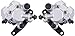 CNCMOTOK Front Right & Left Brake Caliper With Pads for YAMAHA Banshee 350, Grizzly 350 400 450, Big Bear 250 350 450, Blaster 200, Bruin 250 350, Raptor 350 660, Warrior 350, Bear Tracker 250