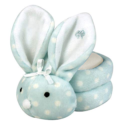 Image of Stephan Baby Boo Bunnie Comfort Toy and Boo Cube, Baby Boy Polka Dot