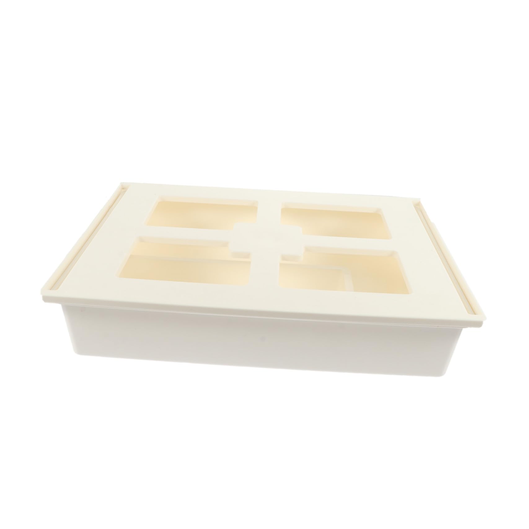 Lurrose Cassetto Nascosto per Scrivania in Plastica Resistente e Facile da Installare Organizer per Oggetti, Ufficio e Toeletta