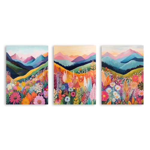 Peinture de paysage naturel en aquarelle pour créer un salon zen et lumineux