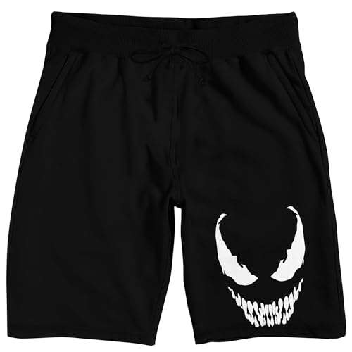 Venom 3 Character Men's Black Sleep Pajama Shorts