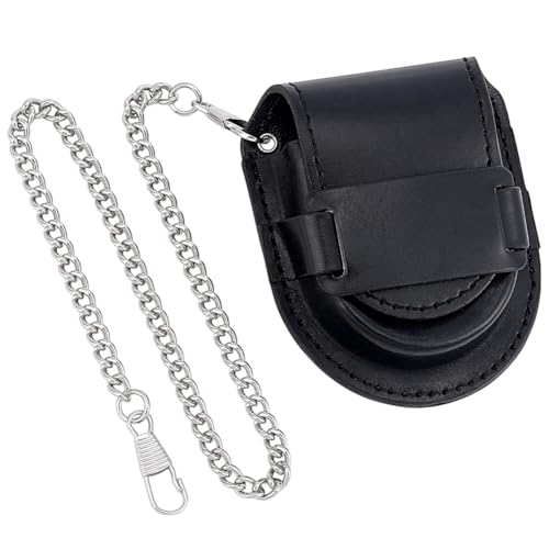 PH PandaHall Pocket Watch Case Watch Travel Case Retro Style