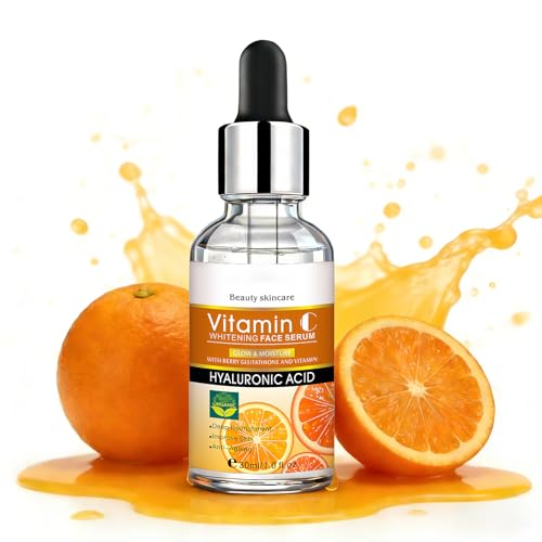 Serum Vitamina C,Serum Facial,Con Vitamina C Y Niacinamida,No Graso,Hidratante Y Antiedad,Anti Manchas & Luminosidad,Para Rostro,Cuello,30 Ml,Serum Hidratante Facial
