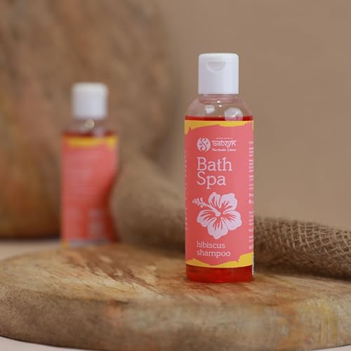 Image of S Siddhagiri's SATVYK THE HEALTH re STORE Natural Hibiscus Shampoo (100ml)