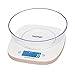Zelmer ZKS1451 - Cyfrowa waga kuchenna z misą, od 1 g do 5 kg, z wyświetlaczem LCD, funkcja tary, może być używana z misą lub bez, Biała/Ivory