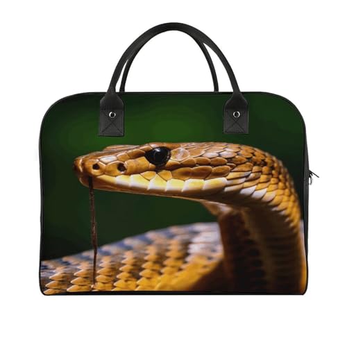 Sac ordinateur portable décontracté Cobra Snake le grand fourre-tout multi-poches