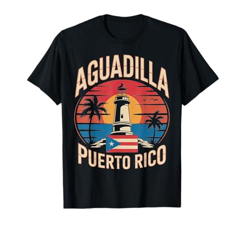 Viajes urbanos a la playa tropical de Aguadilla, Puerto Rico Camiseta