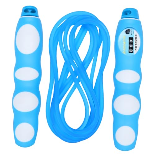 SUPVOX Cuerda saltar soga saltar la cuerda Blue