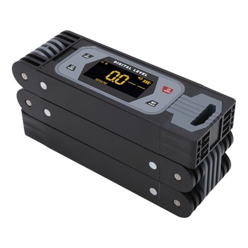 Niveau numérique magnétique pliable ABS avec écran LED et bip sonore - 6