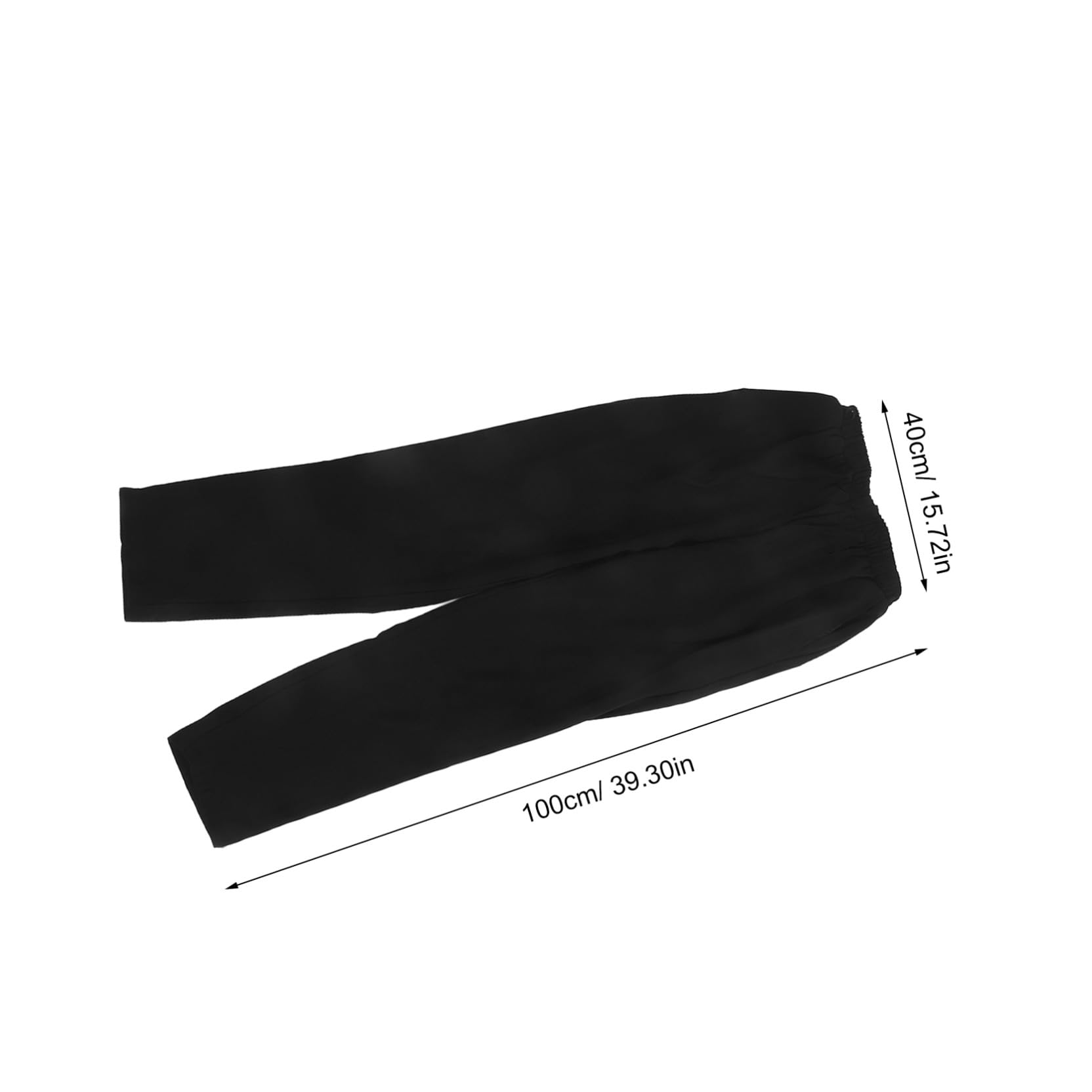 Luxshiny Pantalone da Chef Uomo Nero M in Poliestere-Cotone | Cucina e Hotel, Traspirante e Antiolio, Abbigliamento da Lavoro per Ristorante