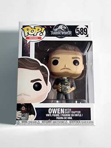 Funko Pop! Movies #589 Jurassic World Owen With Baby Raptor (Target Exclusive)