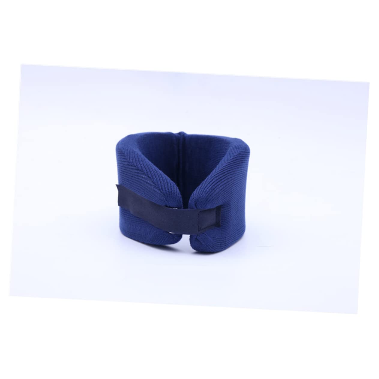 COLLBATH Neck Protect Collar Neck Support Brace Sponge Padding Lk Neck Neck Guard Braces for Neck and Shoulder Tension Dark Blue L