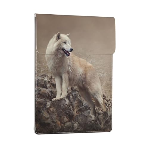 Housse ordinateur portable 13 pouces antichoc pochette cuir PC - 4