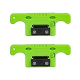 Fiber Optical Cable Stripping Tool Loose Tube Buffer Mid-Span Access Tool 1.9mm~3.3mm Fiber Optic Stripper Suit for Fiber Jackets and Loose Buffer Tubes 2 Pieces