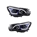2PC Auto Lichter Kompatibel Für Subaru XV LED Scheinwerfer 2011 2012 2013 2014 2015 2016 2017 XV Lampe Drl Projektor objektiv Automotive Zubehör
