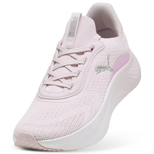 PUMA Women's Softride Mayve 2 Shoes, Powder Pink-Mauve Glow- Silver AH26, 6 WNS - image 7