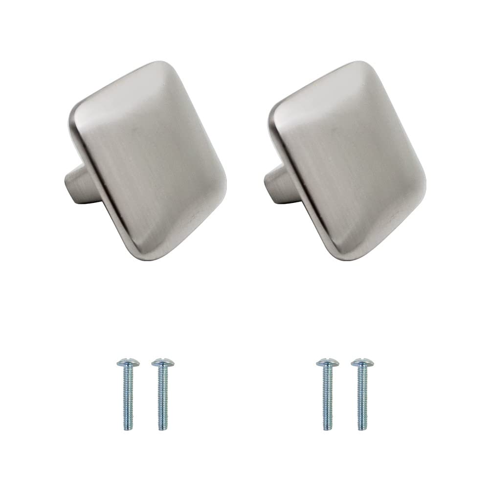 VOLO Satin Silver Cabinet Knob/Pull Handle (D Knob Sm Square), Pack of 2 Pcs.(Color: Satin Silver) (B0BTYTNR1J) Amazon Price History, Amazon Price Tracker