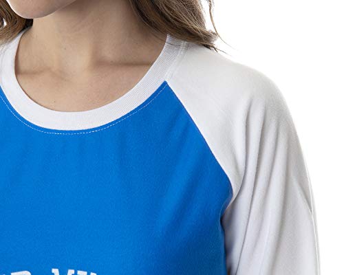 Intimo Riverdale Women's River Vixens Cheerleaders Raglan Sleep Shirt Pajama Nightgown (Xl) #TOP4