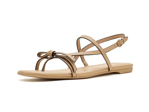 Image of kate spade new york Loop Smooth Leather Flat Sandal
