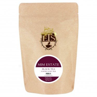Mim Estate Tea | Loose Leaf Darjeeling Second Flush | 16oz Resealable Pouch | Grown at 6800ft | Muscatel Flavor Profile | Premium Afternoon Black Tea | Bold Aromatic Indian Tea