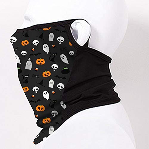 Kids Cooling Neck Gaiters with Ear Loops, Breathable Mesh Holes Face Cover for Boys Girls - Scarf Dust Wind2