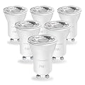 SINCELIGHT MINI/SMALL GU10 LED PAR11 Reflector Light Bulb with GU10 Base, 3W, Warm White (2700K), 35 Degree of Beam Angle, Equivalent 25W Halogen Bulb, Pack of 6