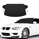 1 PC Car Front Windshield Cover, 75in X 62.25in X 42.25in 600D Oxford Cloth Anti Theft Anti Scratch Easy Clean Snow Cover Winter Protection Accessory - View #8