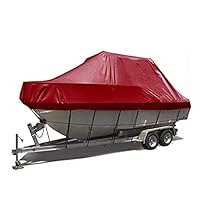 ELVONS Bootsplane Mit Gummizug - 420D Oxford Stoff Abdeckung Für Boote 11-27 Fuß