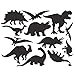 VOSAREA Dinosaure Sticker mural amovible PVC Sticker mural papier peint autocollant pour chambre d'enfant chambre à coucher maison salon