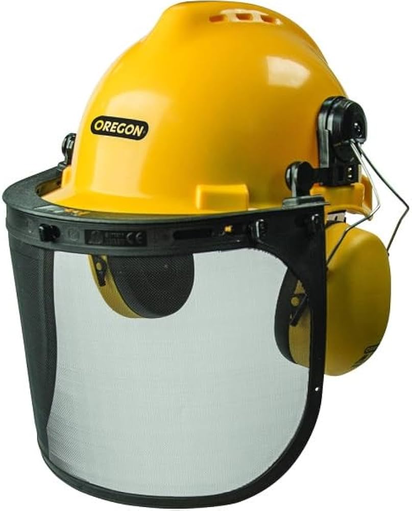 Amazon.com: Oregon Chainsaw Safety Protective Helmet with Visor