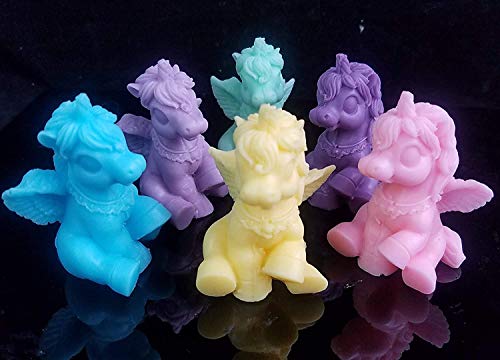 Stampo in silicone a forma di unicorno 3D, per