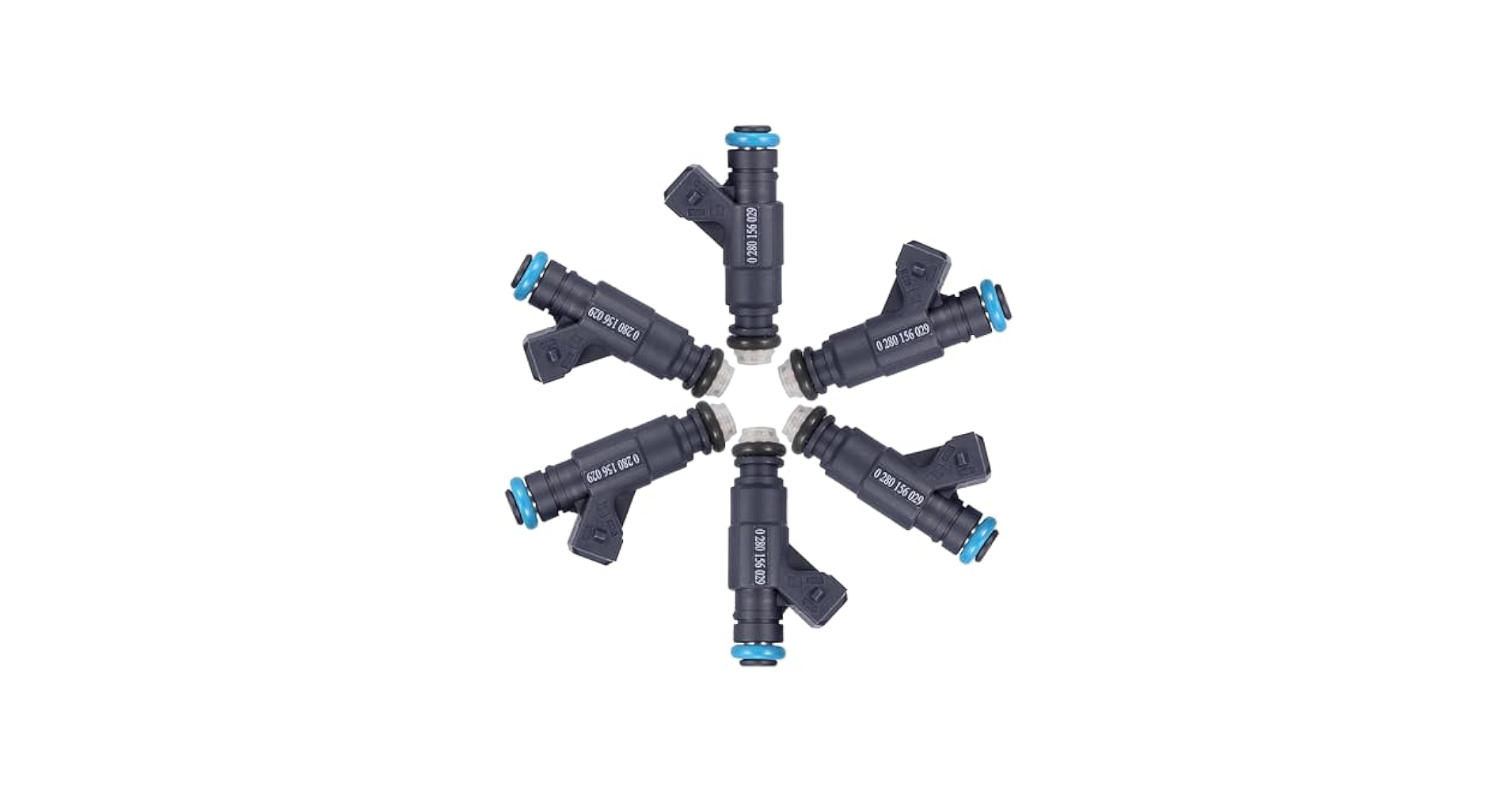 Amazon.com: X AUTOHAUX 6pcs 0280156029 Flow Matched Fuel