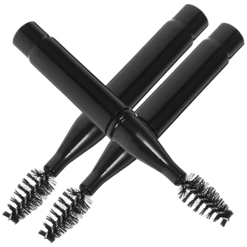 OHPHCALL 3pcs Eyebrow Wand Lash Brush Set Mini Portable Makeup Tools Soft Bristles Multi-functional Eyelash Brow Definer