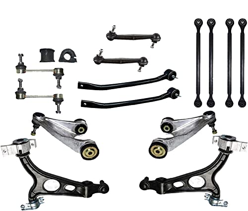 Kit De 8 Brazos Oscilantes Trapezoidales Reforzados (superior E Inferior) Para Alfa Romeo 147, 156 Y GT – Marca Frap, Acero De Calidad