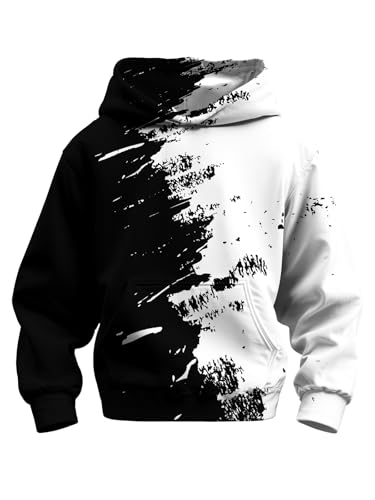 Aueoero Kapuzenpullover mit 3D-Druck, für Jungen, Mädchen, Kinder,...