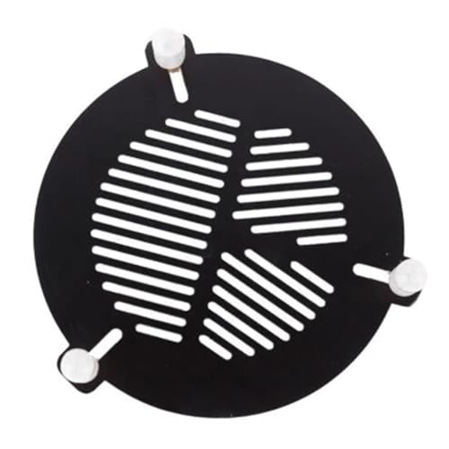 Evite estrellas borrosas con la placa de espina de pescado aleación aluminio para telescopio